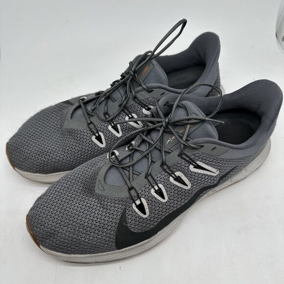 Nike Quest 2 Men’s Size 12 Sneakers 'Smoke Grey Gum' Running Shoe CI3787-009 Gym - Picture 4 of 10